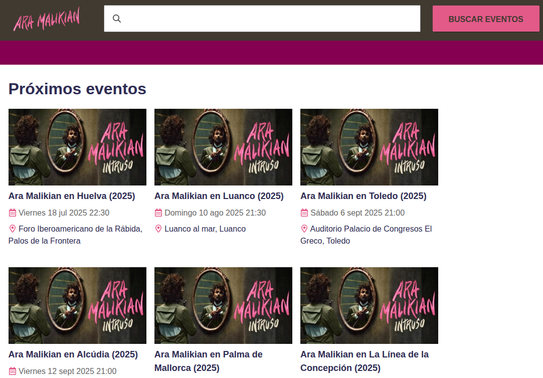 Portal de venta personalizado